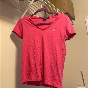 Ralph Lauren Sport Pink & Green Shirt
